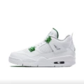 Aj4 white green buckle