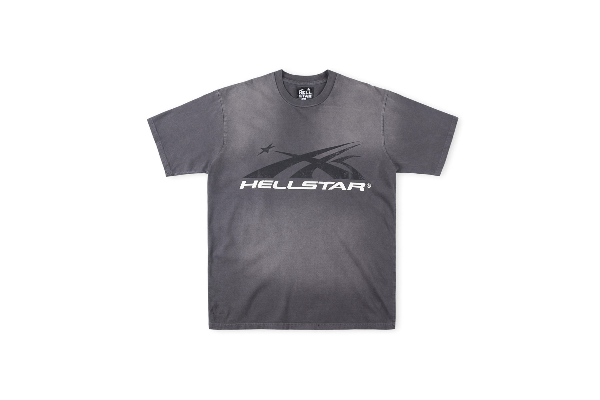 Wholesale HELLSTAR STUDIOS European and American high street skateboard printing meditation skull big logo men and women washed T