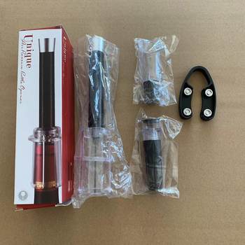 Wine bottle opener zinc alloy bottle opener European bottle opener heart-shaped wine stopper cutting knife set