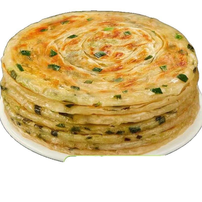 Old Shanghai Authentic Flavor Scallion Pancakes 20 Pieces * 90g Authentic Crispy Scallion Pancakes Semi-Finished Breakfast Scallion Pancakes