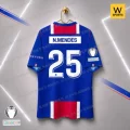 2627 paris home custom no. 25 star + champions league armband