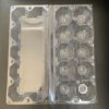 Blister Packaging Transparent Pvc Goose Egg Tray 10 Pieces Egg Transparent Packaging Box Food Plastic Plastic Inner Packaging