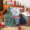 Custom Christmas Decorative Tapestry Sofa Cover Blanket Gift Blanket Outdoor Camping Blanket picnic Blanket Cotton Blanket Factory Cross Border