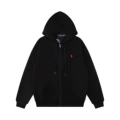 Black red label
