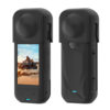 For Shadow Stone Insta360 X5 Body Protective Cover Lens Protective Cover 360 Camera Accessories Silicone Protective Cover