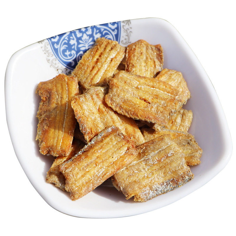 Instant crispy hairtail crisp seafood snack snack dry goods leisure food factory supply crispy dried fish