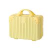Factory Direct Supply 14inch Small Suitcase Hand-Held Cosmetic Case with Optional Password Lock Luggage Gift Box Travel Case