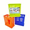 371 chopsticks tube plastic chopsticks cage double split multi-functional drain storage box two yuan supply spot wholesale