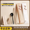Disposable Chopsticks Set Spoon Paper Towel Toothpick Kraft Paper Fast Food Takeaway Commercial Chopsticks Meal Bag Printable