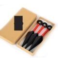 Small Kunai 3-Pack Red Boxed