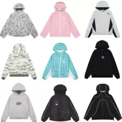 American Trendy Brand Mertra Patchwork Embroidered Fleece-Lined Jacket High Street Loose-Fitting Autumn and Winter Casual Hooded Sweatshirt for Men and Women