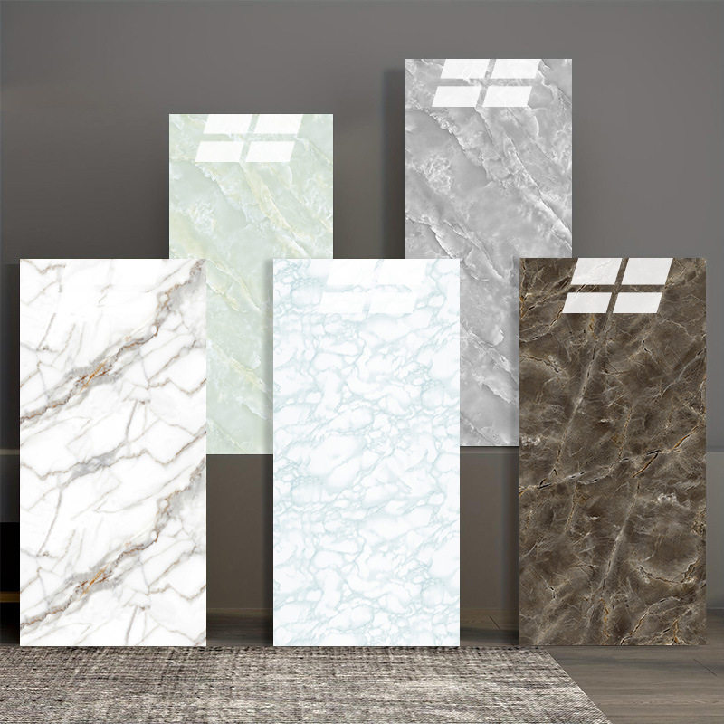 厨房防潮仿瓷砖墙贴大理石墙纸仿铝塑板翻新耐脏防撞防油自粘墙贴