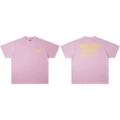 Pink yellow letters
