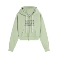 Light green [patch embroidered zipper]