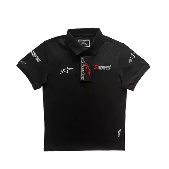A Star Summer Scorpio Joint T-shirt Motorcycle Riding Quick-drying Embroidered Polo Shirt Motorcycle Riding Commuter Half Sleeve