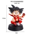 Sitting in red, holding a bead, Wukong