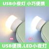 Hand-Held Night Light Bedroom Mini Eye Protection Home Sleep Bedside Light Bulb Power Bank Emergency Night Light