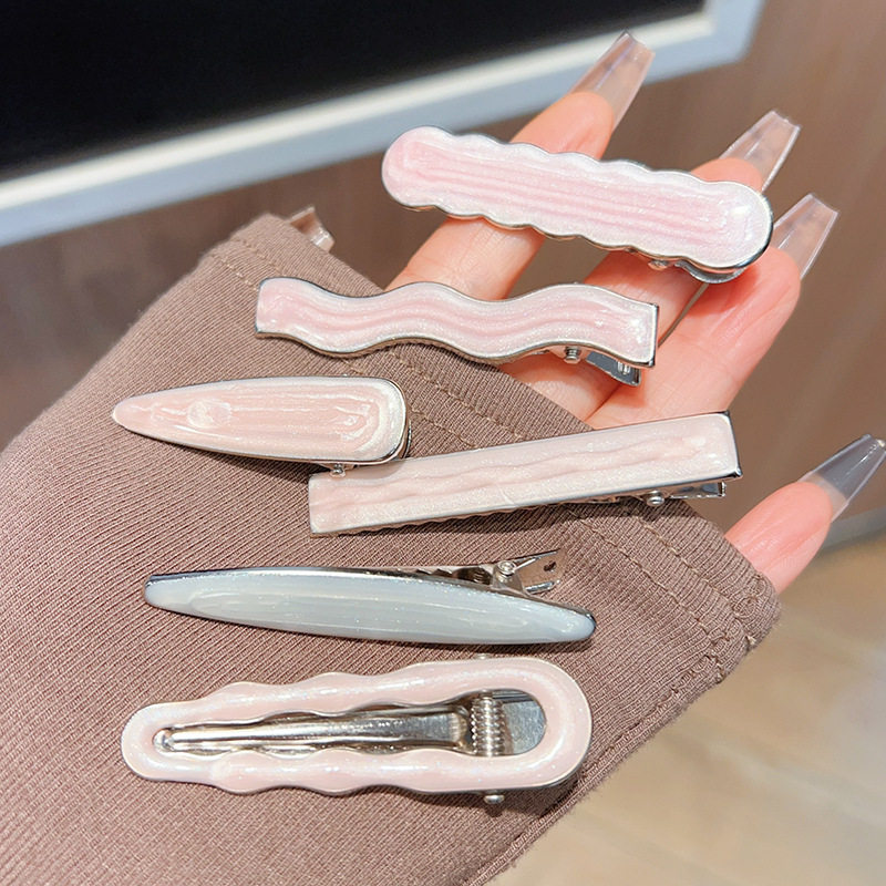 Gold Belongs to the ins style hairpin diy bottom clip geomet...