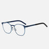 New fashion zero pressure artistic retro glasses frame men's metal non-slip ultra-light Women's myopia anti-blue light glasses frame