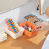 Desktop Storage Box Jewelry Box Sundries Organizer Basket Rectangular Kitchen Small Box Ginger and Garlic Storage Basket