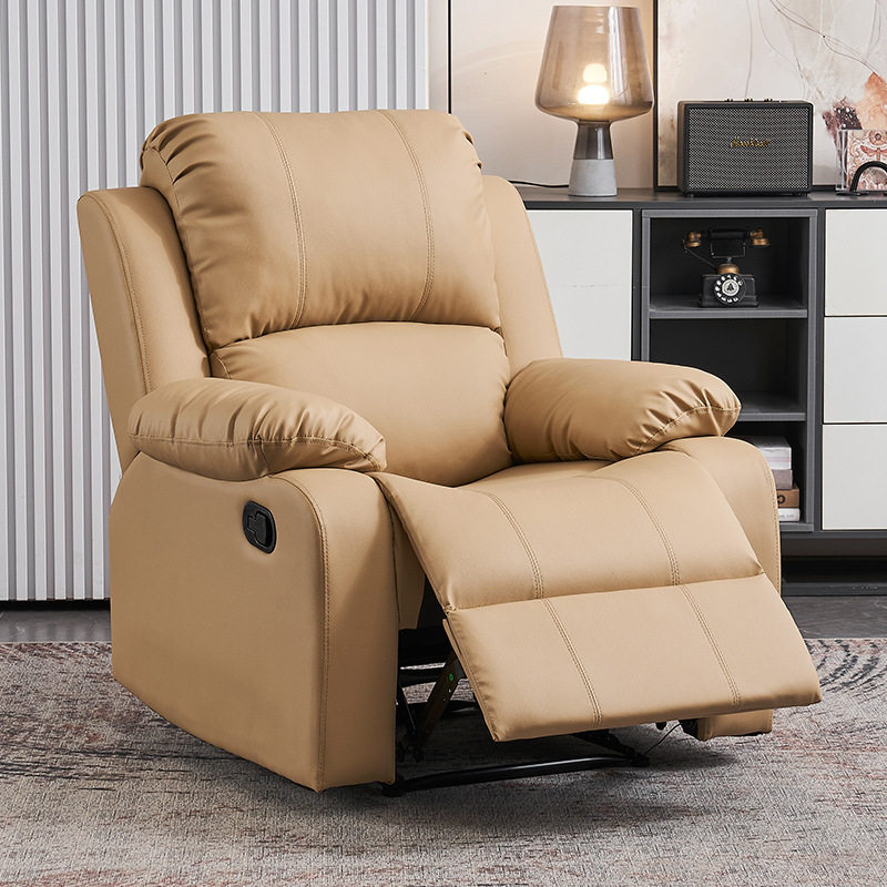 头等太空沙发客厅单人布艺电动躺椅懒人按摩多功能美甲美睫沙发