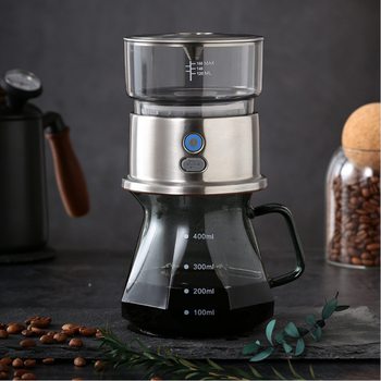 Electric Hand Coffee Machine Automatic Drip Free Filter Paper Hand Coffee Pot Outdoor Travel Coffee Brewer