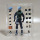 Трансграничная горячая распродажа SHF Naruto Sasuke Kakashi Uchiha Itachi I love Luo может стать моделью ручной работы mini 2