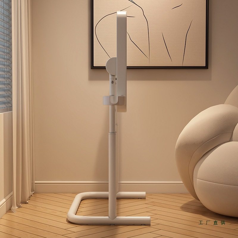 Bedside Table Movable Folding Computer Table Adjustable Desk Dormitory Bedroom Small Desk with Wheels Living Room Sofa Side Table