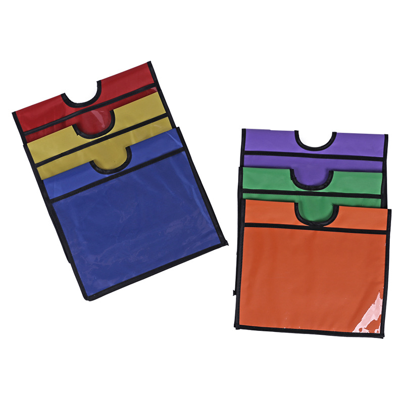 交通锥形袖锥套带口袋信息标志套户外活动警告信号安全运动训练牌