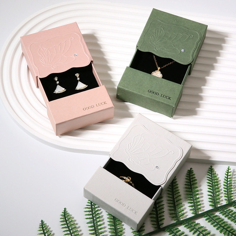 Wholesale Drawer Jewelry Packaging Boxes, Earring Jewelry Boxes, Ring and Earring Jewelry Paper Boxes, Necklace and Bracelet Storage