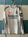 2526 real madrid home player version long sleeves