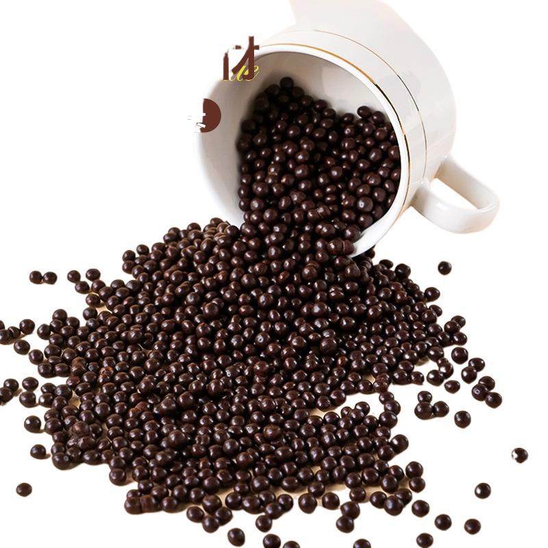 Chocolate Crispy Bead Cake Sandwich Baked Bean Balls Cocoa Crispy Rice Balls Small Particles Commercial Ice Cream Decoration