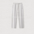 Straight-Leg Pants - Oatmeal Gray