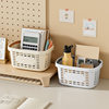 Multi-functional portable storage basket desk books stationery storage bathroom bath basket sundries finishing storage basket