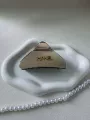 Brushed triangle golden cha