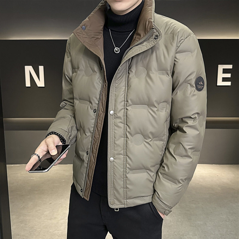 Lightweight down Jacket Men's Winter 2025 New Classy Cold-Proof Handsome Short Trendy Warm Thickeneded Men's Jacket