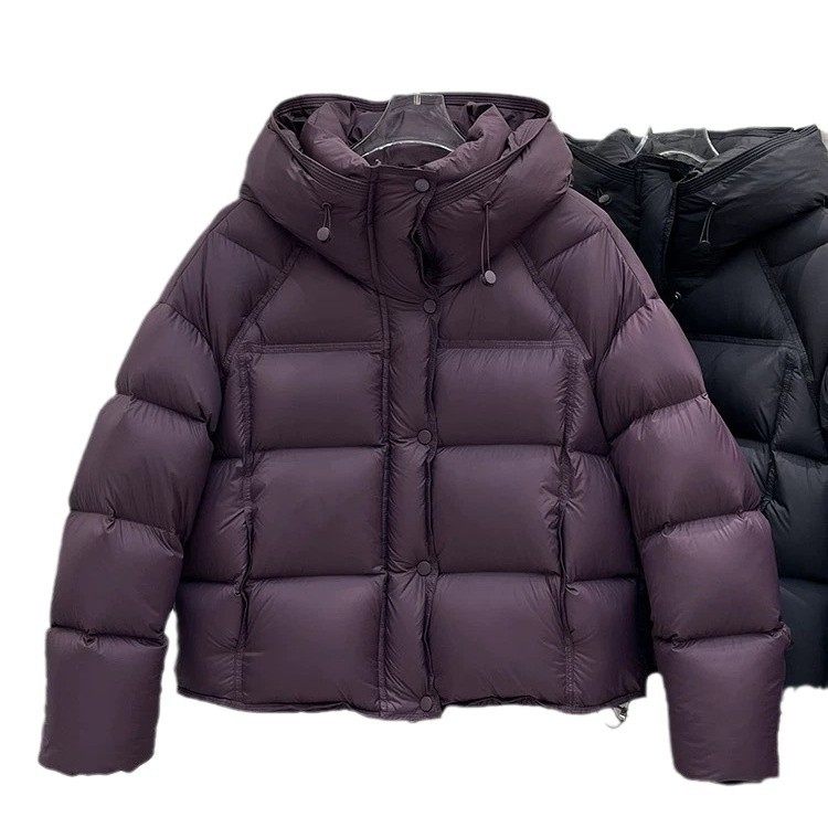 2025 New Warm Traceable down Jacket with 90% White Duck down Puff Fabric for Women