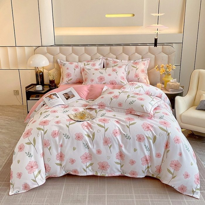 Show off Mercury home textile thick cotton sanding four-piece set autumn and winter bedding cotton piece set wholesale group purchase