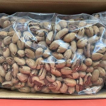 2025 New Crop Shelled Pecans Whole Box 4.9Kg/Box Bulk Longevity Nuts Roasted Seeds Wholesale
