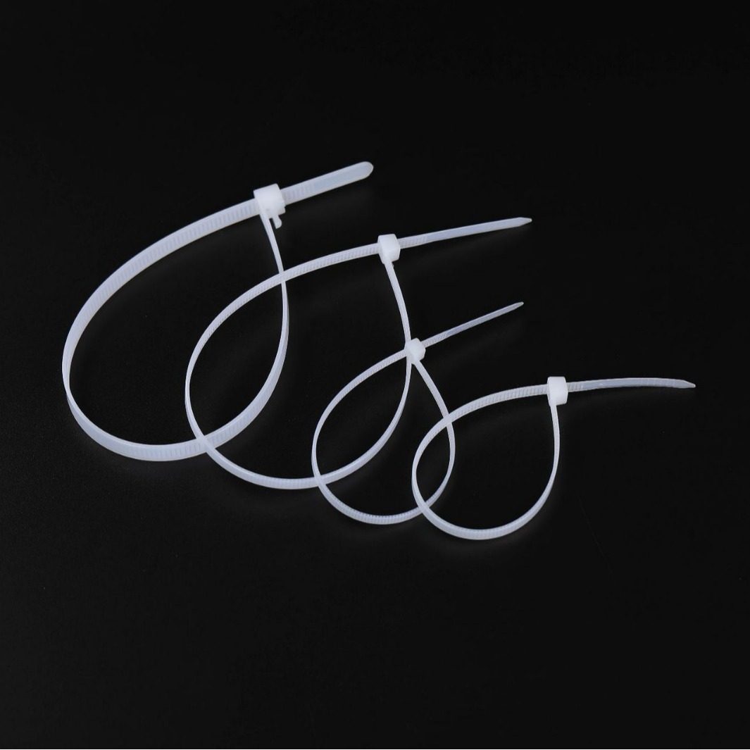 Self-locking cable tie 100 a pack of 3*100*3*150*3*200 black and white cable tie tie cable tie