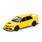 1:32 Модель Mitsubishi из сплава EVO девятого поколения с базовой имитацией гоночного автомобиля, детская автомобильная игрушка, музыкальное оформление