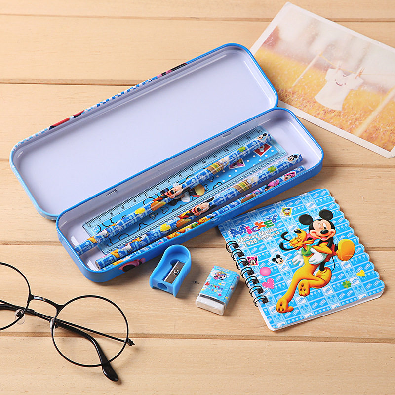 Elementary School Student Stationery Gift Box Set, Kidsren's School Supplies, Prizes, Holiday Gifts, Kindergarten Birthday Gifts, Pencils