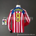 0405 Atletico Madrid home long sleeved size 9
