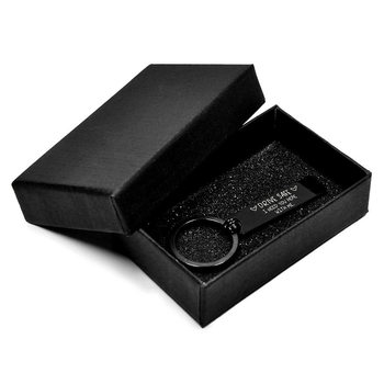 Amazon cross-border dedicated spot stainless steel key chain cover universal carton jewelry gift packaging box