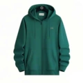 Zipper dark green-fish