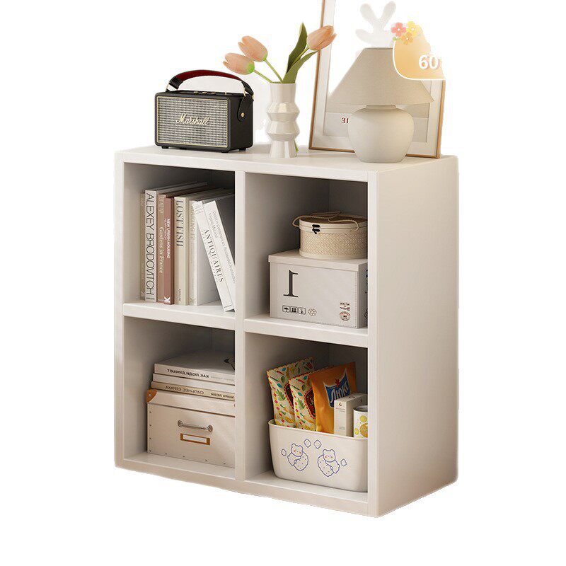 收纳柜实木生态板书柜储物柜靠墙客厅墙边隔断床边矮柜幼儿飘窗柜
