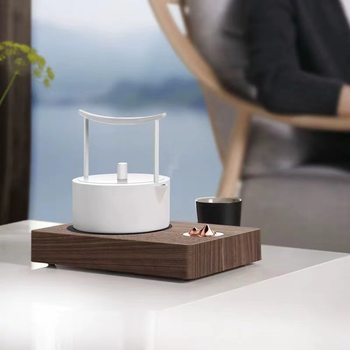 Sanjie Guanshan Electric Pottery Stove Tea Stove Quiet Household Water Boiling Tea Boiler Don't Pick Pot Iron Pot Silver Pot Electric Heating Tea Boiling Stove