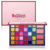 Beauty glazed 68 color eye shadow makeup high gloss blush one plate children's stage makeup multi-functional makeup