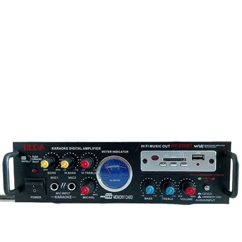 Factory wholesale multi-function Bluetooth power amplifier home card car high-power small HIfi professional power amplifier