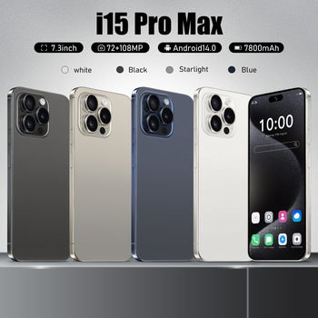 Brand New I15 Pro Max Cross-Border Mobile Phone 7.3-Inch 4g Spot Android Mobile Phone 2+16Gb Smartphone
